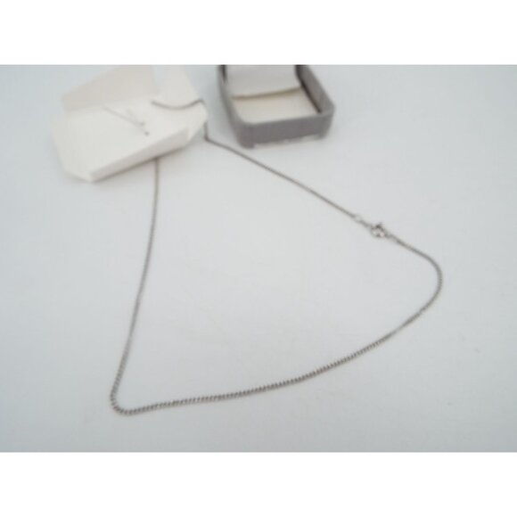 Vintage HMH St. Isabella Sterling Medal Pendant Necklace 18" with Original Box - Picture 8 of 8